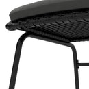 Outsunny 3 Piece Garden Furniture Set, Bistro Set W/ 2 Chairs & 1 Coffee Table