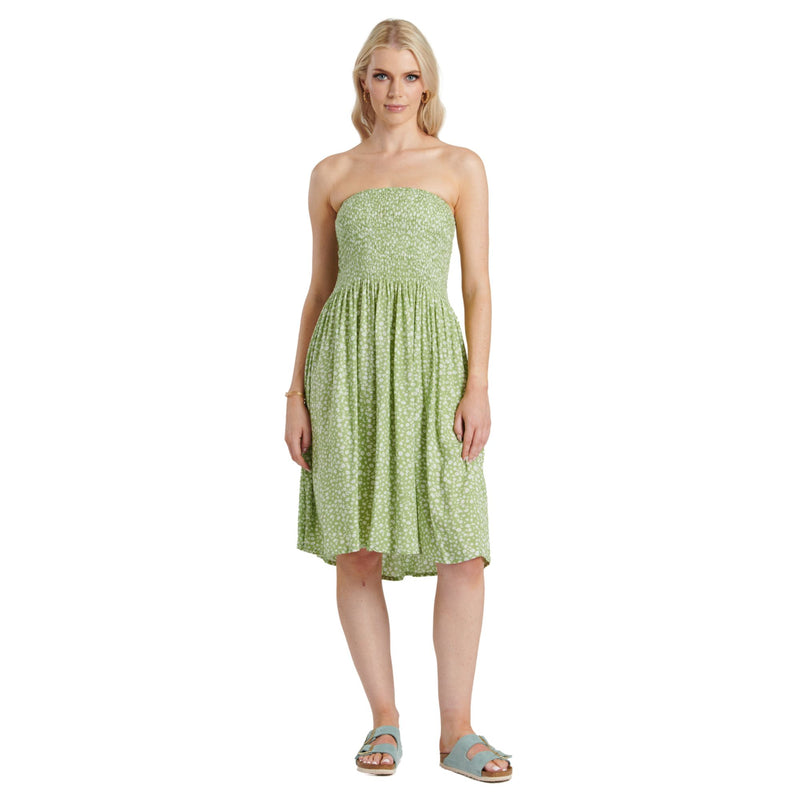 3 In 1 Dress - Green & White