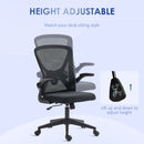 Vinsetto Mesh Office Chair Computer Chair With Swivel Wheels For Home Office