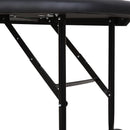 HOMCOM 7-Player Folding Poker Table, Chip Tray, Cup Holders, 182 X 91 Cm