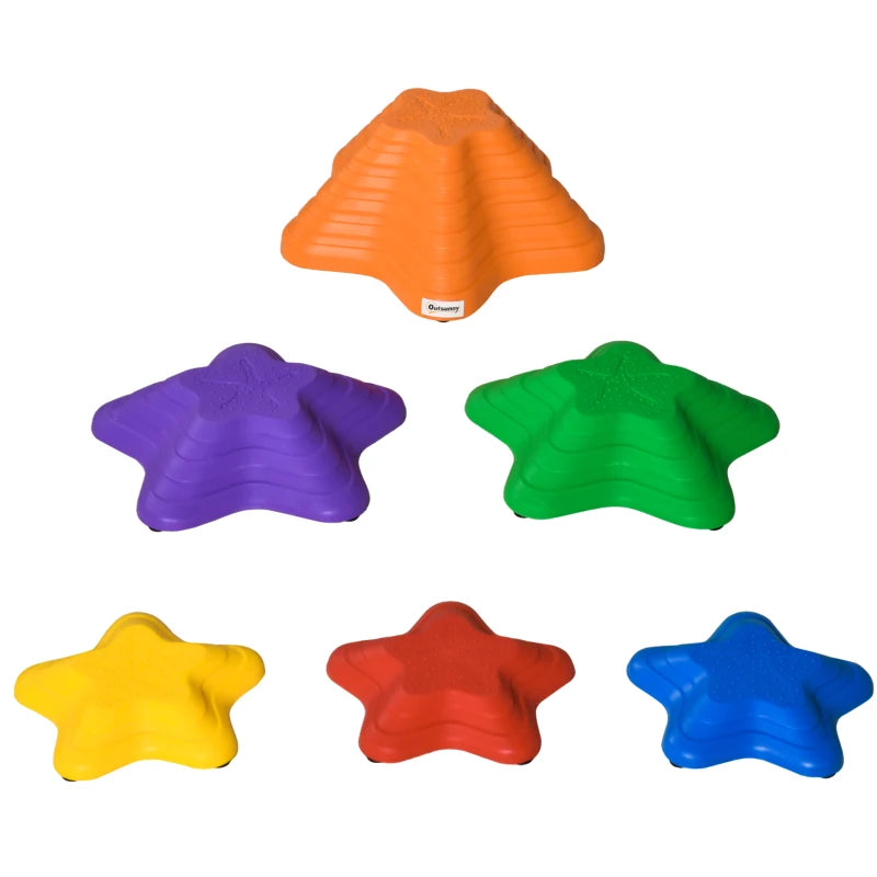 Outsunny 6 Piece Balance Stepping Stones