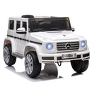 HOMCOM Kids Electric Ride on Mercedes Benz G500 12v - White