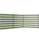 Outsunny Camping Windbreak Portable Wind Blocker Privacy Wall, 540cm x 150cm