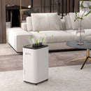 HOMCOM 20L/Day 6L Dehumidifier, Portable Quiet Air Dehumidifier For Laundry