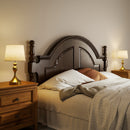 HOMCOM Table Lamps Set Of 2, Modern Bedside Lamps With USB Ports, Gold Tone