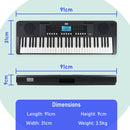 Axus 61 Key Touch Sensitive Portable Keyboard