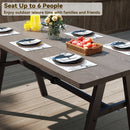 3 Piece Outdoor Picnic Table and Benches Set