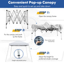 3 X 3M Pop-up Gazebo With Carrying Bag-White