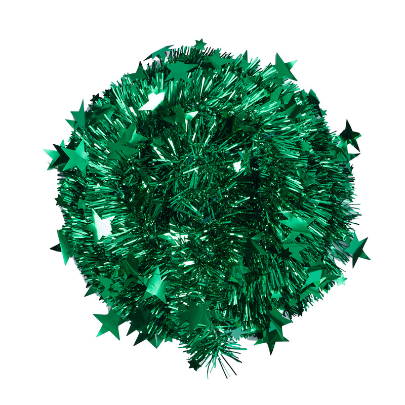 Lifeideas Collapsible 1.2M Pop Up Tinsel Christmas Tree With Base