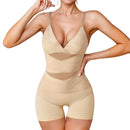 Tummy Control Boyshorts Sculpting Shapewear Mesh Bodysuit