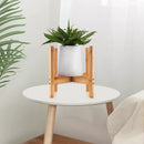 Breeins Minimalist Bamboo Pot Stand