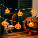 Battery Operated Pumpkin String Lights