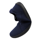 Wide Fit Trainers Comfortable Running Trainers - Navy