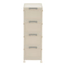 4/5/6-Tier Foldable Shoe Cabinet With Wheels
