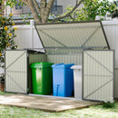 Breeins Outdoor Trash Bin Storage Shed