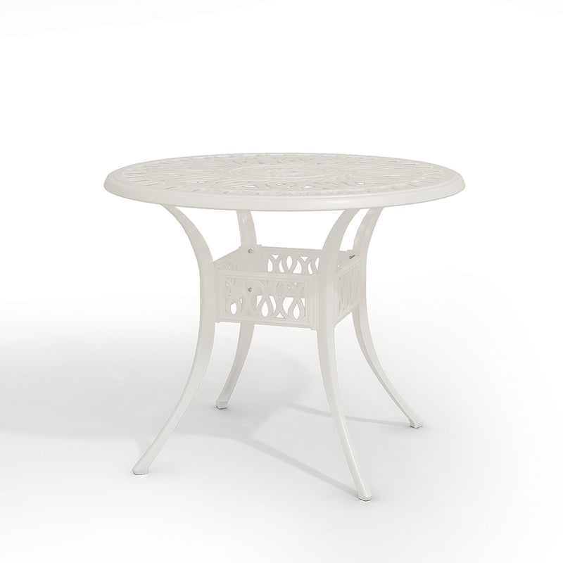 Breeins Vintage Cast Aluminum Garden Table