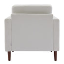 Livingandhome Beige Mid-Century Armchair