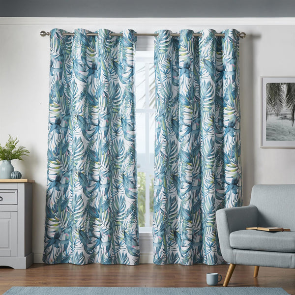 Malay Room Darkening Ring Top Curtains