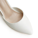 Comfortable Closed Toe Block Heels Pumps