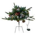 Lifeideas Artificial Christmas Planter Bushes Decoration