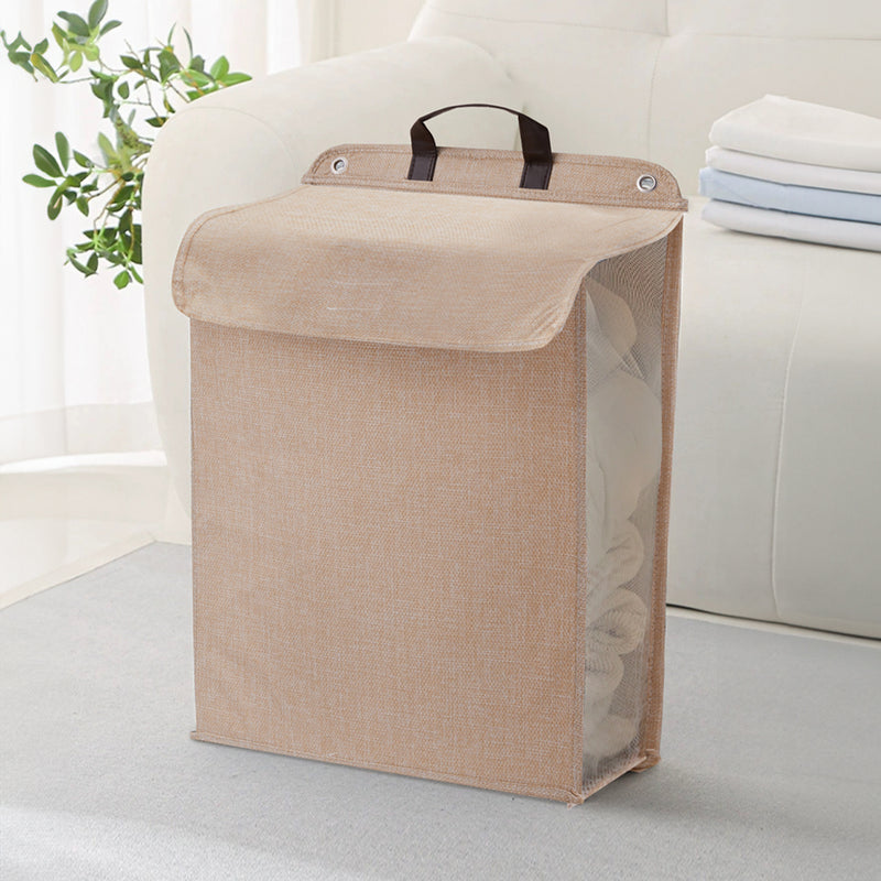 Lifeideas Foldable Medium Beige Laundry Hamper