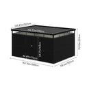 Breeins Outdoor Metal Garden Storage Shed