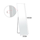 Livingandhome Rectangular Full Length Mirror Freestanding Hanging