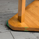 Lifeideas Wooden Coat Rack Stand with 3 Shelves for Entryway