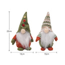 Lifeideas 2 Pcs Christmas Gnome Ornament Decorations