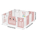 Kidkid Foldable 14 Panel Baby Playpen Safety Activity Centre