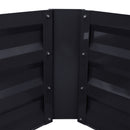 Livingandhome Galvanized Steel Raised Garden Bed Planter Box