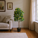 Breeins Lifelike Potted Lemon Tree Ornament