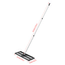 Breeins Garden Lawn Levelling Rake with Aluminium Alloy Rollers