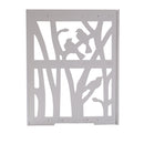 Cottonfy UK Small White Bedside Table