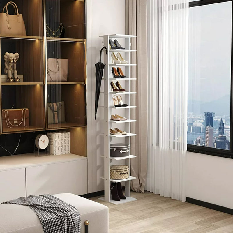 Lifeideas Contemporary 10-Tier Household Space Saving Shoe Rack