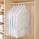 Lifeideas 5 Pack Hanging Vacuum Compression Storage Bags