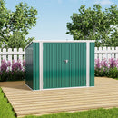 Breeins Steel Trash Can Recycle Bin Enclosure Storage Shed