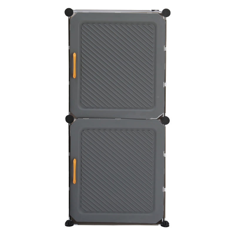 Livingandhome Freestanding 6-Tier Shoe Organizer