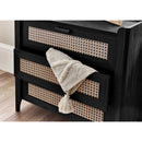 Sydney 3 Drawer Chest - Black Ash