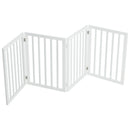 KidKid Wooden Foldable Freestanding 4 Panel Pet Gate