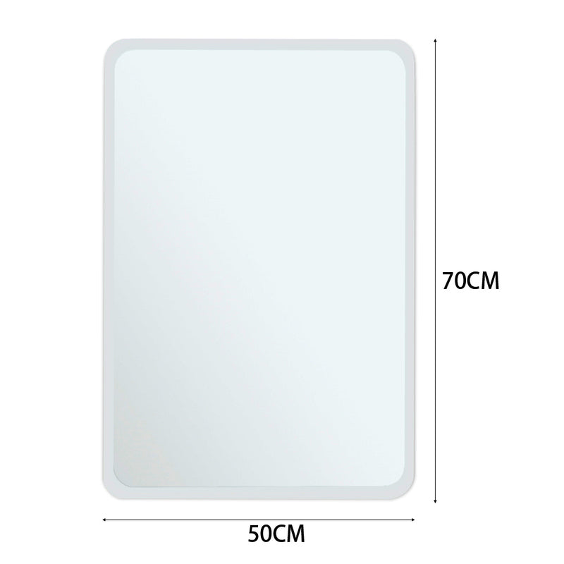 Livingandhome Minimalist Round Wall Mirror