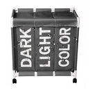 Lifeideas Oxford Fabric Laundry Storage Hamper