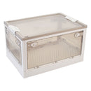 Lifeideas Transparent Folding Storage Box with Wheels