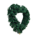 Livingandhome Artificial Heart-shaped Door Hanging Garland Wedding Decoration with 3m Light String