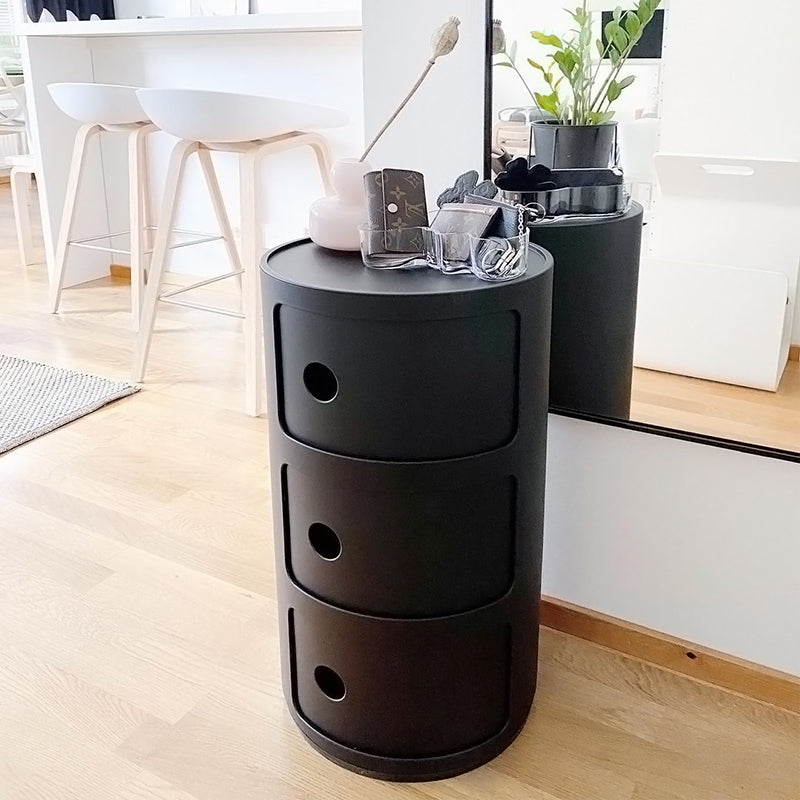 Lifeideas Cylindrical ABS Plastic Storage Unit