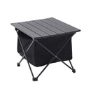 Breeins Aluminum Alloy Portable Roll-Top Camp Table