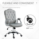 Vinsetto Home Office Chair with Adjustable Height Tilt Function