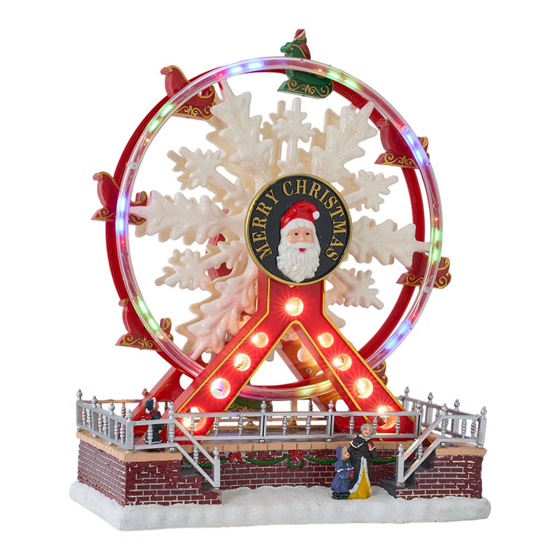 Lifeideas Christmas Ferris Wheel with Music and Lights