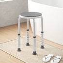 HOMCOM 360 Degree Swivel Shower Stool with Non-Slip Feet for Disabled