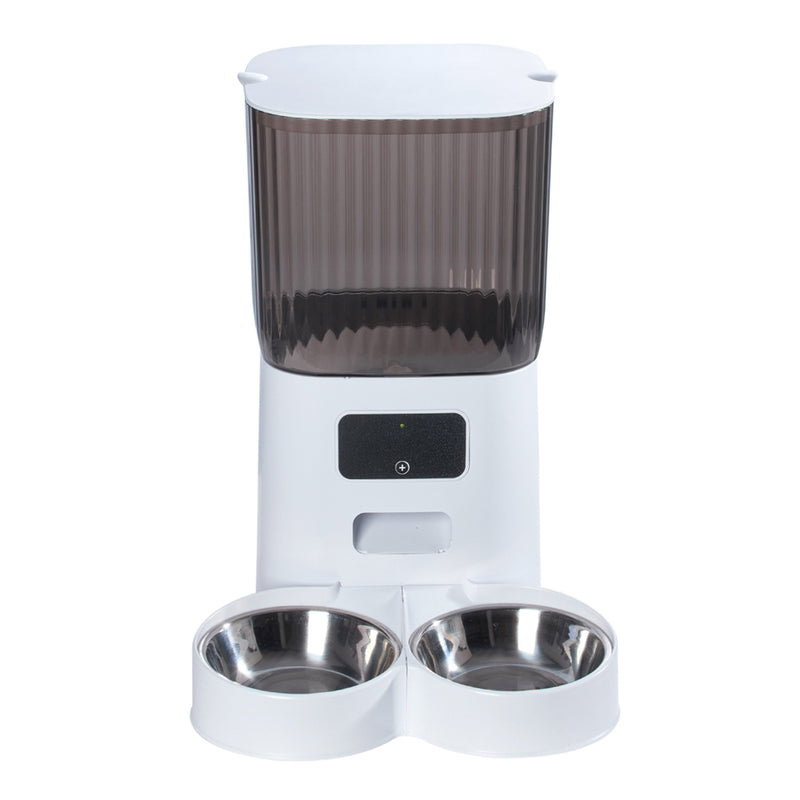 Livingandhome 5L Dual Power Pet Feeder With App Control